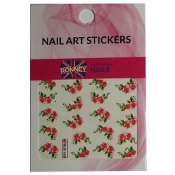 RONNEY - Naklejki wodne na paznokcie NAILART STICKERS RN 131
